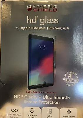 $25.99 • Buy ZAGG InvisibleShield-Tempered Glass Screen Protector Made For Apple IPad Mini 4