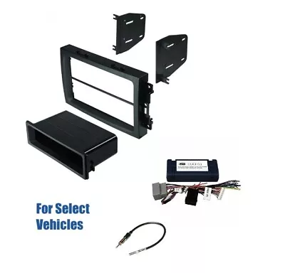 $99 • Buy Car Stereo Radio Install Dash Kit Combo For Some Chrysler Vehicles W/Factory NAV
