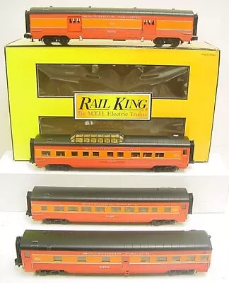 MTH 30-6735 O Southern Pacific 60' Streamlined ABS Passenger Car Set (Set Of 4) • $171.69