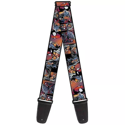 MARVEL UNIVERSE Guitar Strap - Spider-Man & Black Cat Scene: WSPD037 • $24.85