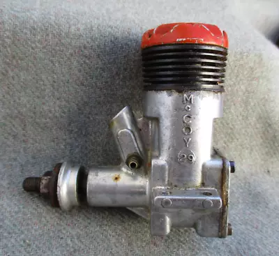 VINTAGE McCOY 29 GAS POWERED MODEL AIRPLANE MOTOR Or ENGINE - NOT TESTED • $25.99