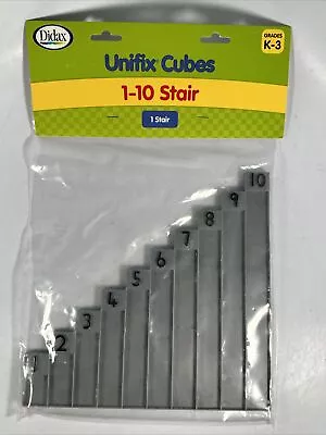 Didax Educational Resources | Unifix 1-10 Stair For Cubes • £11.13