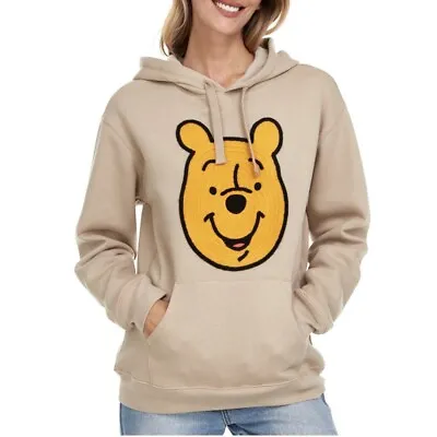 Snoopy Winnie The Pooh Mickey Mouse Embroidered Licensed Woman's Hoodie • $29