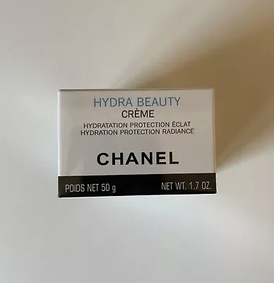 CHANEL 50g Hydra Beauty Creme Moisturiser Face Cream Sealed BOX BNIB RRP £72 UK • £29.95