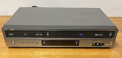 Go-Video DV2130 VCR DVD Combo Recorder Player Hi-Fi Tested No Remote • $59.95