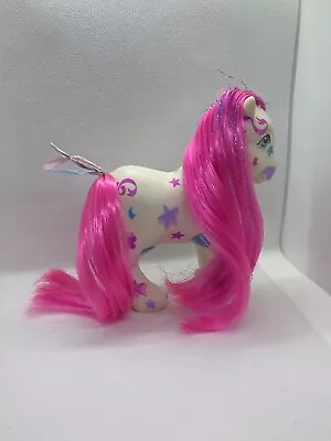 Vintage 1985 Hasbro My Little Pony G1 Birthday Pony Tinsel Hair • $24.99