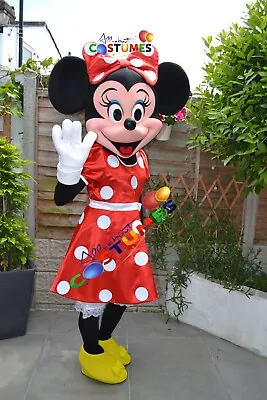 Hire Minnie Mouse Lookalike Costume Mascot Fancy Dress Delivery Within UK  OLS • £50