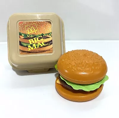 Fisher Price Fun With Food McDonald's Big Mac Play Food Burger Box 1988. Rare • $55.85