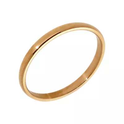 Pre-Owned 22ct Gold 2mm Wedding Band Ring Size: O½ 22ct Gold Unisex • £159.85