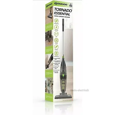 £29.99 • Buy Daewoo Tornado Upright Handheld Vacuum 2 In 1 600w Corded Bagless Light Weight