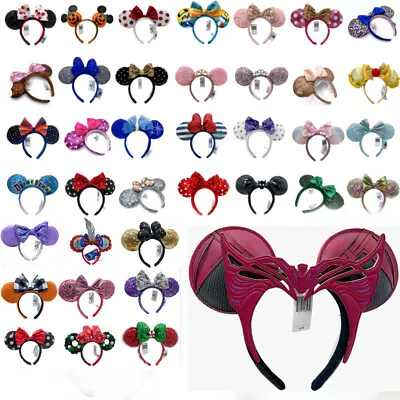 111 Styles Mickey Bow Minnie Mouse Ears DisneyParks Bow Purple Belle Headband • $12.72