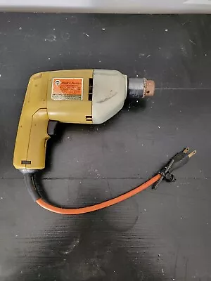 Vintage Black And Decker 3/8  Electric Drill #7117 2.0 Amp Tested And Working • $11.99