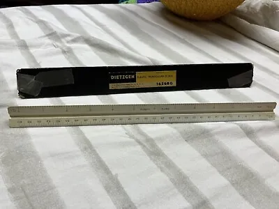 Vintage PICKETT P-232 E Triangular Engineering Architecture Drawing Scale Japan • $10