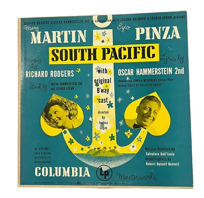 Martin Pinza South Pacific LP Vinyl Record Album • $6.99