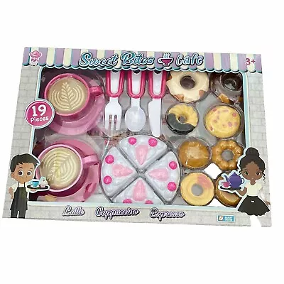 Gourmet Play Sweet Bites Cafe Pretend Play Food Toys 19 Piece New • $7.99