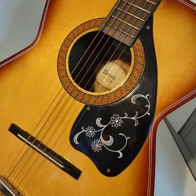 Decca DMI 207 Acoustic Guitar Japan 6 String Semi Playable Wall Hanger Vtg MIJ  • $85