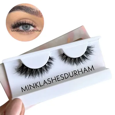 Wispy Strip Lashes Mink Curled Natural Fluffy 14mm 3D Fake False Eyelashes UK • £4.99