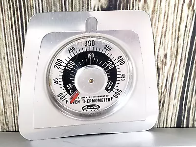 Acu-rite Oven Thermometer Aluminum Kitchen Kitsch Vintage • $6.99