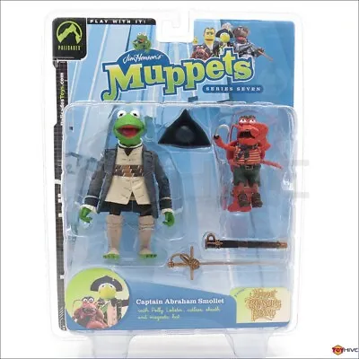 Muppets Captain Abraham Smollet Polly Lobster Muppet Treasure Island Palisades • $54.99