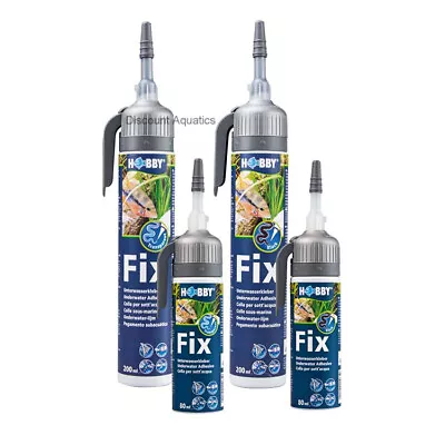 Hobby Fix Underwater Adhesive Universal Adhesive Bonds And Seals Aquariums • £22.95