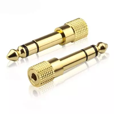 1 PC 6.5mm 1/4 Male Plug To 3.5mm 1/8 Female Jack Stereo Headphone Audio Adapter • $4.99