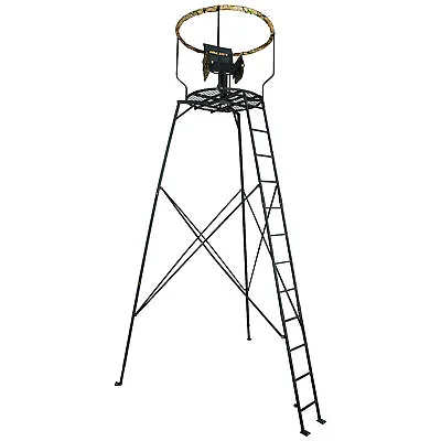 Muddy MTP3000 Liberty 16 Foot High Deer Hunting Tri-Pod Stand With Flex Tek Seat • $426.99