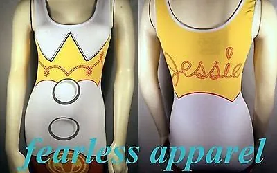 £46.02 • Buy Toy Story I Am Jessie Cowgirl Juniors Costume Tank Tunic Dress Shirt S-Xxxl