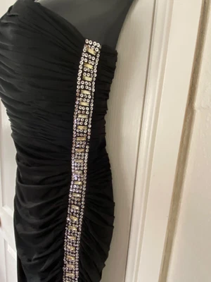 $9 • Buy Fitted. Formal. Jet Black Dress. 