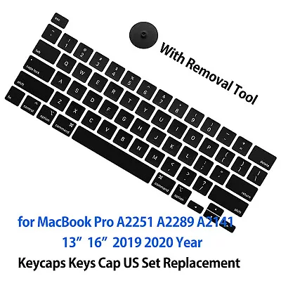 Keycaps Keys Cap For MacBook Pro 13  16  A2251 A2289 A2141 2019 2020 Full Keycap • $10.99