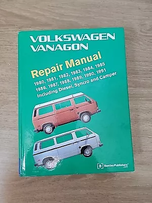 1980-1991 1987 1988 1989 1990 VW Vanagon Shop Service Repair Manual Excellent  • $69