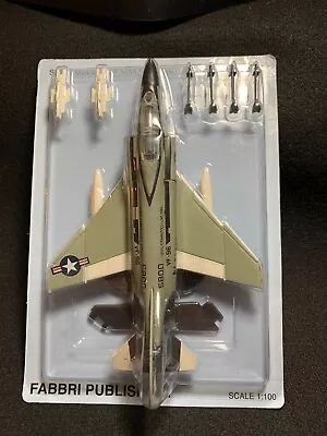 New Fabbri Diecast F-4J Phantom Model & Stand - Scale 1:100 - Sealed • $17.50