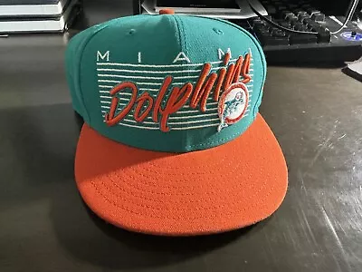 Miami Dolphins Throwback Snap Back Cap New Era NFL • $19.99