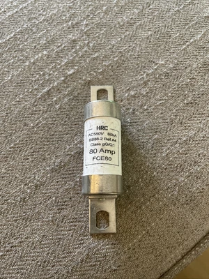 £3 • Buy HRC Fuse 80amp Bs88-2 80ka