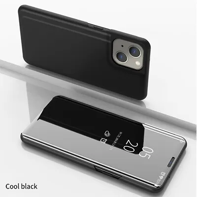 $11.24 • Buy Case For OPPO F11 F17 Pro A72 A73 A53 Mirror Anti-scratch Flip Case Phone Cover