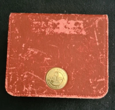 £44.99 • Buy Original Omega Red Watch Box With Gold Emblem.