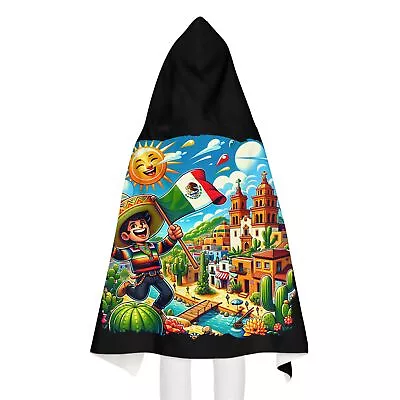 Proud Mexican Flag Kid Hooded Towel For Kids • $41.19