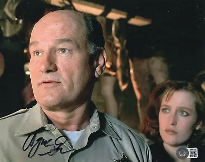 Wayne Grace Signed X-Files Sheriff Hamilton 8x10 Photo W/Beckett COA BB97890 • $59.95