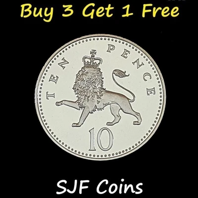 £5.99 • Buy 1971 - 2022 10p Ten Pence PROOF Coin - Choose Your Year