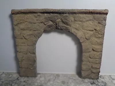 O Scale Random Stone Single Track Tunnel Portal 9  Long 7.5  Tall • $19.99