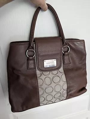 OROTON Carry-All Leather Handbag/ Roche Jacquard Shopper Tote  - New With Tags • $26