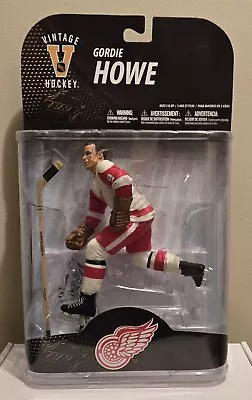  GORDIE HOWE Mcfarlane NHL Legends 7 Variant Red Wings Chase White Jersey • $40