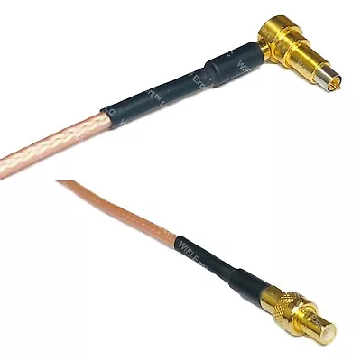 RG316 MS-156 MALE ANGLE To SMB MALE RF Cable Rapid-SHIP LOT • $8.49