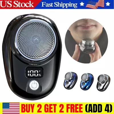 Portable Electric Razor Mini-Shave For Men USB Rechargeable Shaver Travel Home~ • $9.39