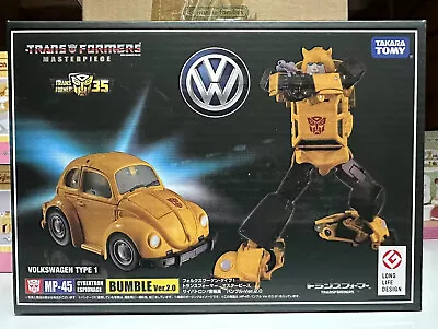 Transformers Masterpiece MP45 Cybertron Espionage Autobot Bumblebee Ver 2.0 New • $59.98