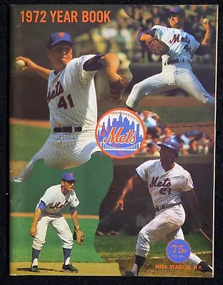 Original 1972 New York Mets Official Baseball Yearbook Seaver McGraw Cover • $14.99