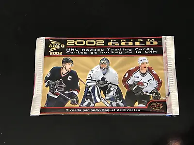 2001-02 Pacific Prism Gold McDonald’s Unopened Hockey Lot Of 4 Packs • $3.99
