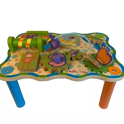 Melissa & Doug First Play Children’s Jungle Wooden Activity Table  • $25
