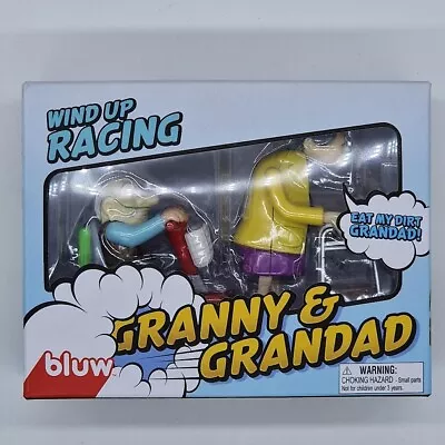 £10.50 • Buy Wind Up Racing Granny And Grandad Toy Great Fun Gift And Novelty Joke