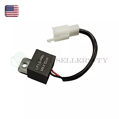 2-Pin 12V Electronic LED Flasher Relay Fix Motorcycle Turn Signal Lights Blinker • $4.79