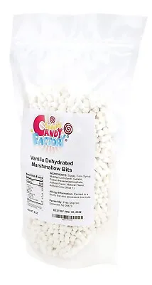  Vanilla Mini Dehydrated Marshmallow Bits In Resealable 8 Ounce (Pack Of 1) • $13.99